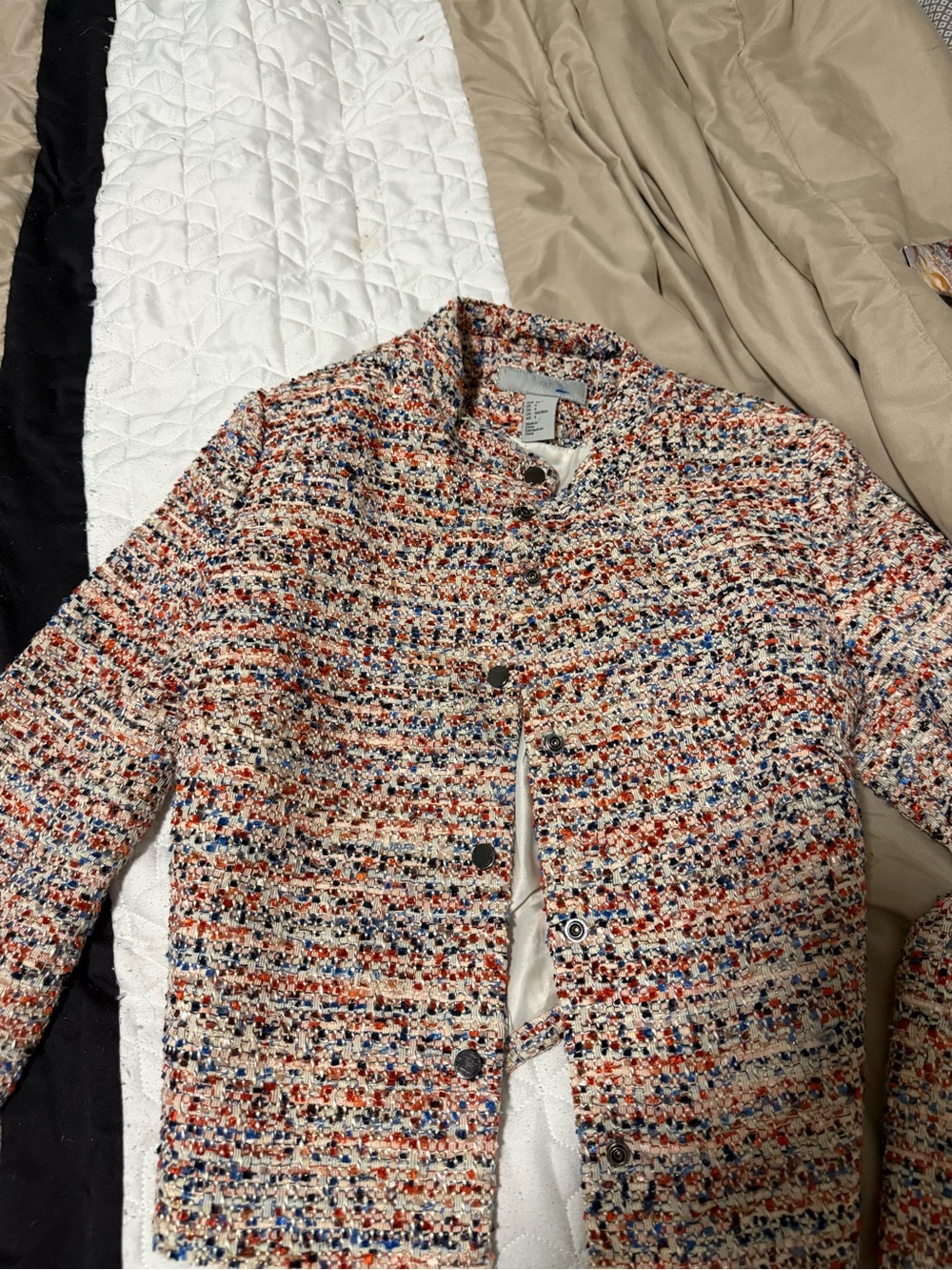 H &M tweed jacket 4
